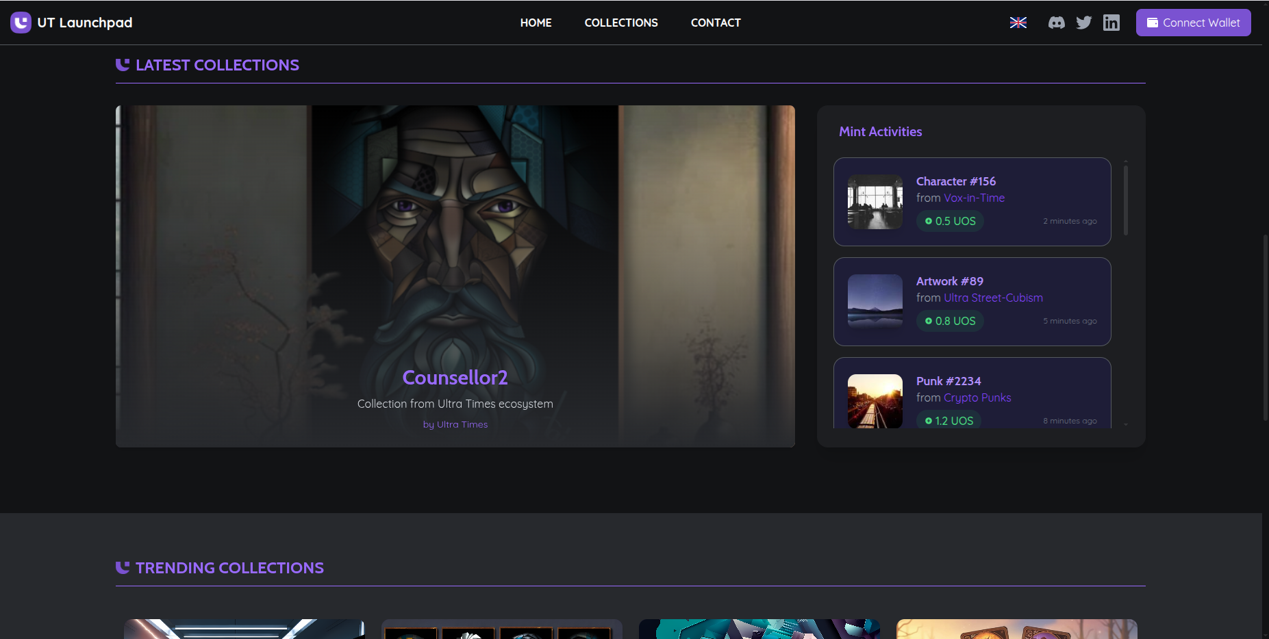 UT Launchpad - Vue 2