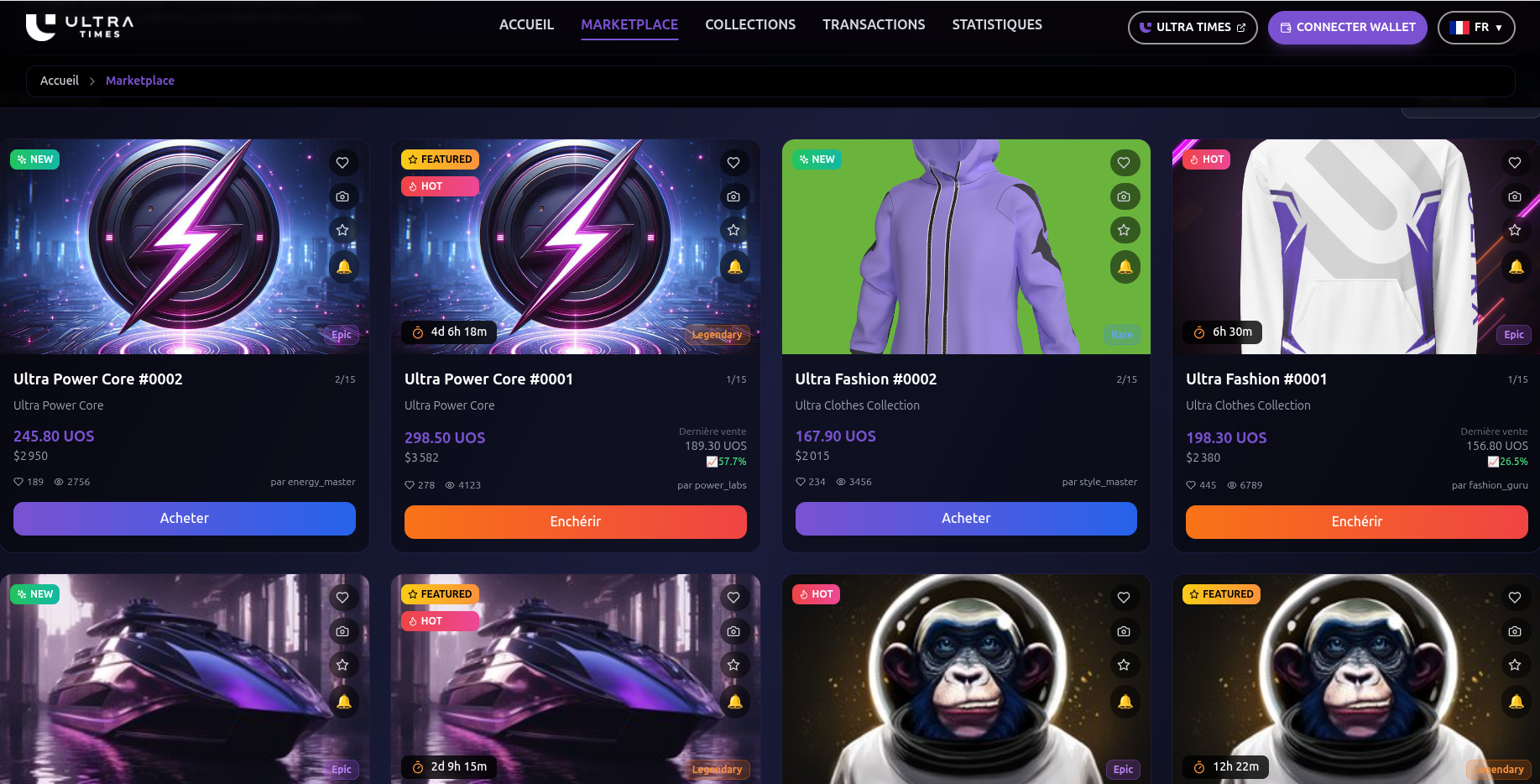 UT Marketplace - Vue 2